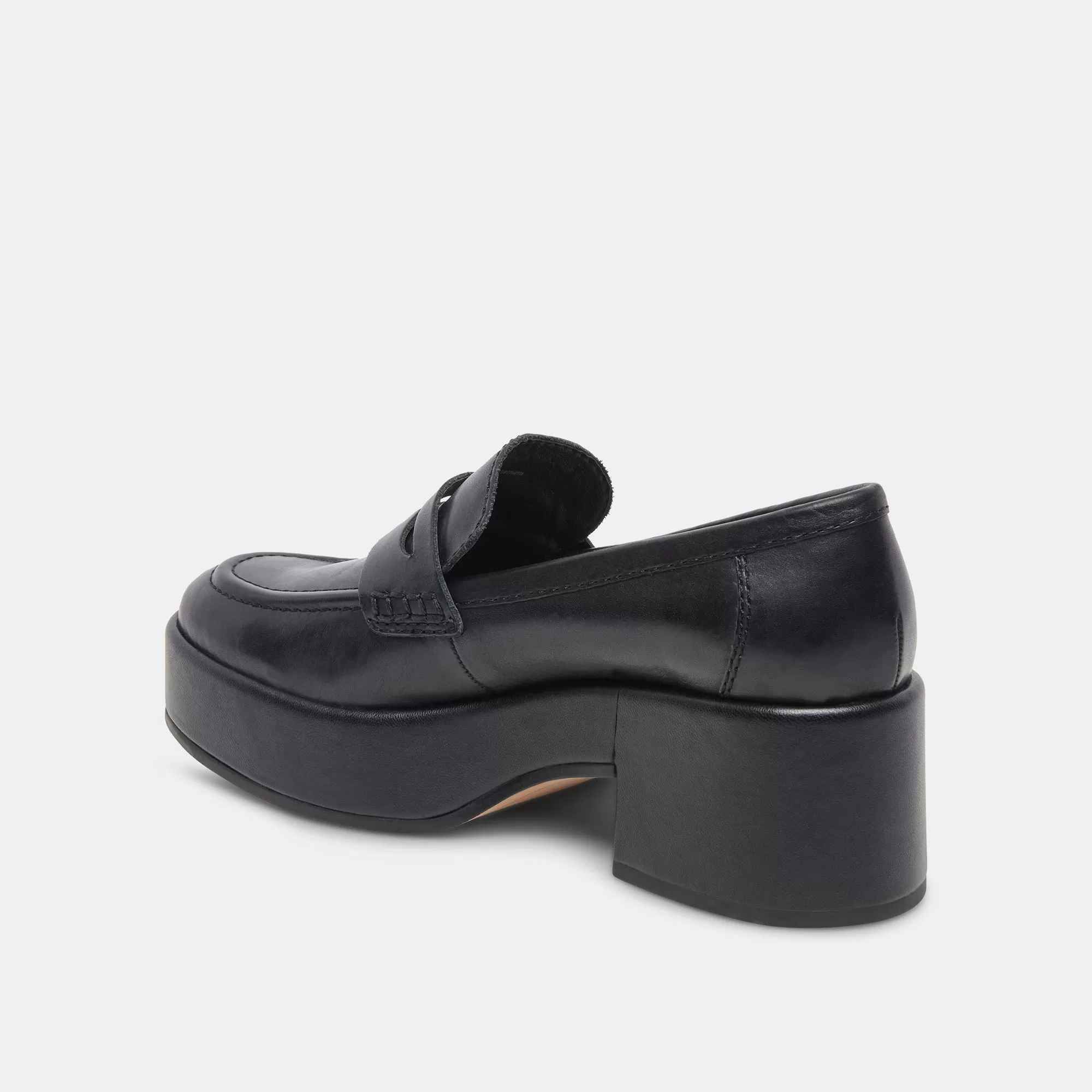 YANNI LOAFERS BLACK LEATHER