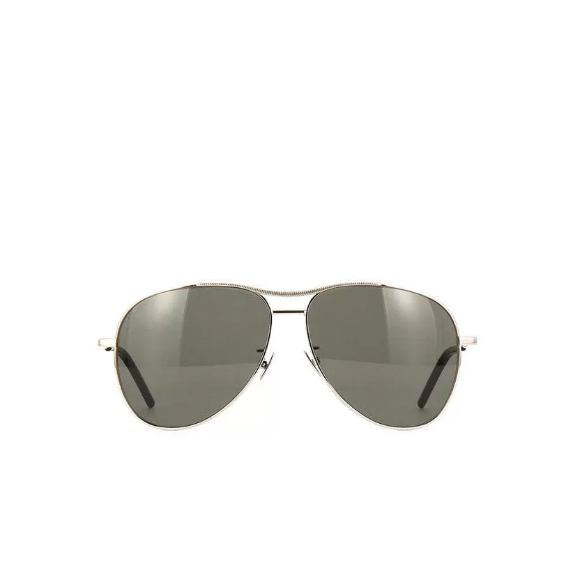 YSL SL11 Blondi Sunglasses, Gold/Grey