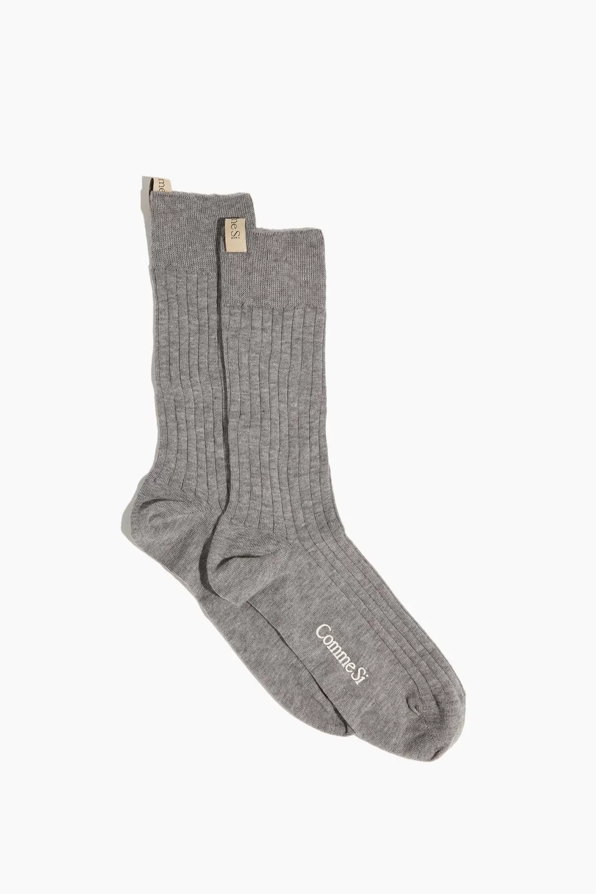 Yves Sock in Heather Grey